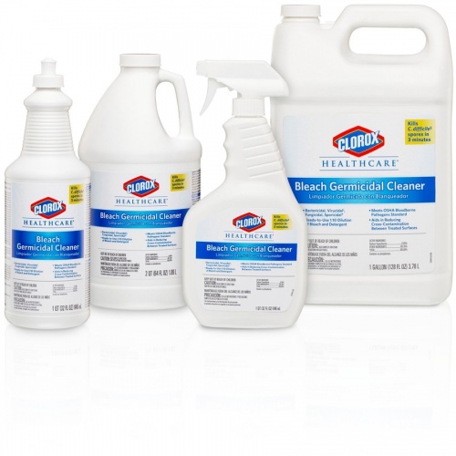 Clorox Healthcare Bleach Germicidal Cleaner Refills (68978PL)