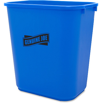 Genuine Joe 28-1/2 Quart Recycle Wastebasket (GJO57257CT)