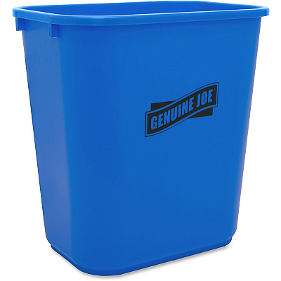 Genuine Joe 28-1/2 Quart Recycle Wastebasket (GJO57257CT)