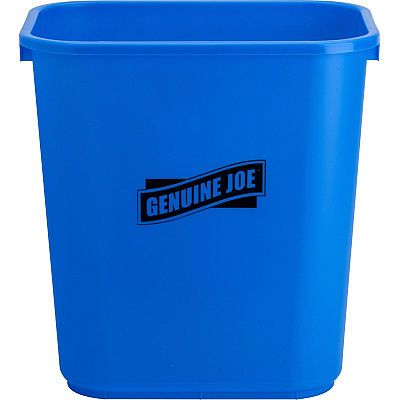 Genuine Joe 28-1/2 Quart Recycle Wastebasket (GJO57257CT)