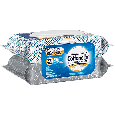 Cottonelle Flushable Wet Wipes (KCC35970CT)
