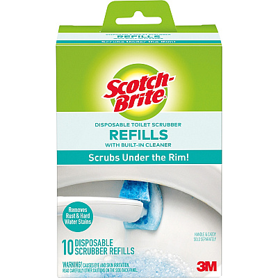 Scotch-Brite Disposable Toilet Scrubbers Refills (MMM558RF4CT)