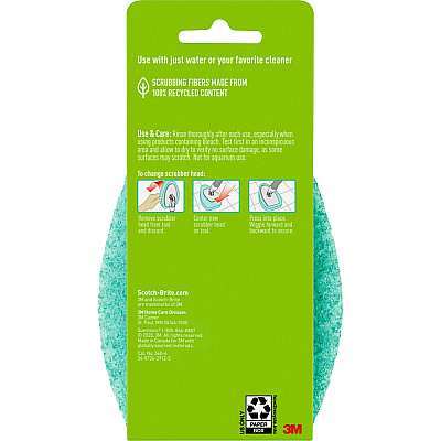 Scotch-Brite Bath Scrubber Refills (MMM560RCT)