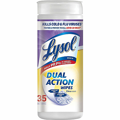 LYSOL Dual Action Wipes (RAC81143CT)