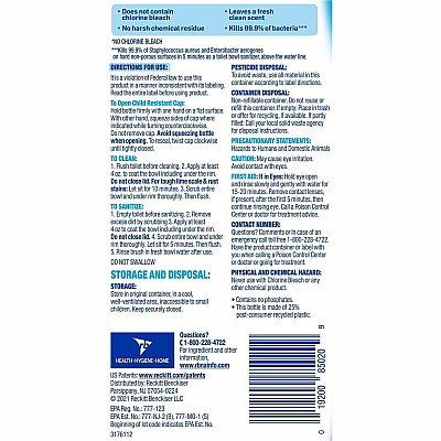 LYSOL Hydrogen Peroxide Toilet Cleaner (RAC98011)