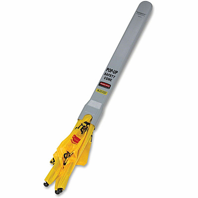 Rubbermaid Commercial 30" Pop-Up Caution Safety Cone (RCP9S0100YLCT)