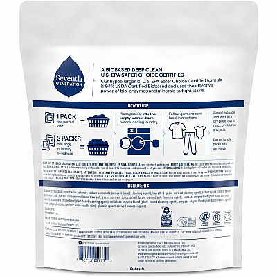 Seventh Generation Laundry Detergent (SEV22977CT)