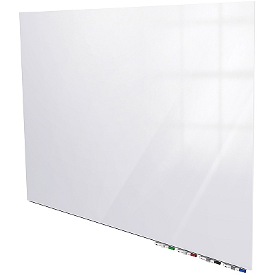 Ghent Aria Low Profile Glass Whiteboard (ARIASM45WH)