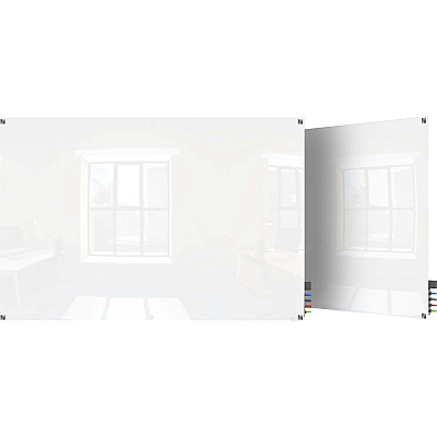 Ghent Harmony Dry Erase Board (HMYSM34WH)