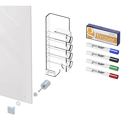 Ghent Harmony Dry Erase Board (HMYSM44WH)