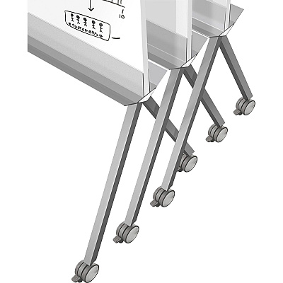 Ghent Roam Mobile Whiteboard (RM36SAWHN)