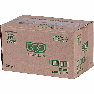 Eco-Products 6" Plantware High-heat Knives (ECOEPS011)