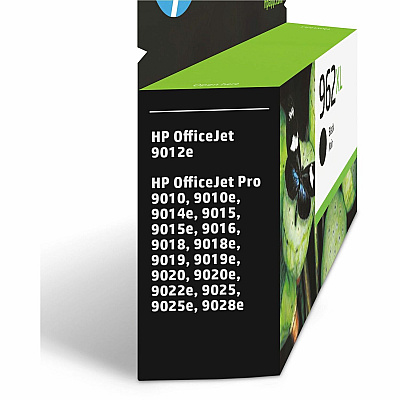 HP 962XL (HEW3JA03AN) Original High Yield Inkjet Ink Cartridge - Black - 1 Each