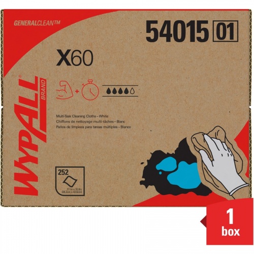 Wypall General Clean X60 Multi-Task Cleaning Cloths (54015)