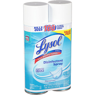LYSOL Crisp Linen Disinfectant Spray (RAC99608)