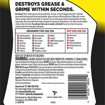 EASY-OFF Cleaner Degreaser (RAC99624EA)