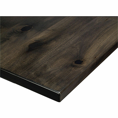 KFI 42" Round Vintage Wood Bistro Table (42R922SL38LB)