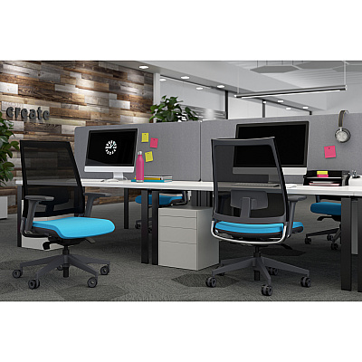 9 to 5 Seating Luna 3460 Task Chair (3460Y3A45BDO)