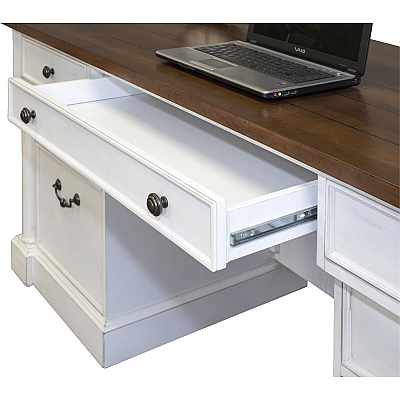 Martin Double Pedestal Executive Desk 7-Drawer (IMDU680)
