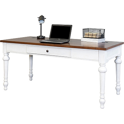 Martin Writing Desk, Drop Front Pencil Drawer, 2 Grommets (IMDU686)