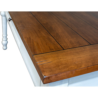 Martin Writing Desk, Drop Front Pencil Drawer, 2 Grommets (IMDU686)