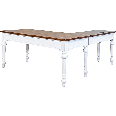 Martin Writing Desk, Drop Front Pencil Drawer, 2 Grommets (IMDU686)