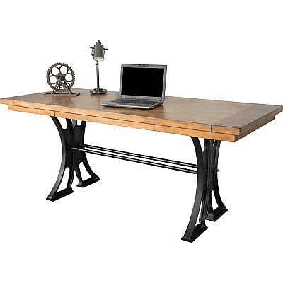 Martin Toulouse Writing Desk with Heavy Cast Legs (IMTE384TBLBR)