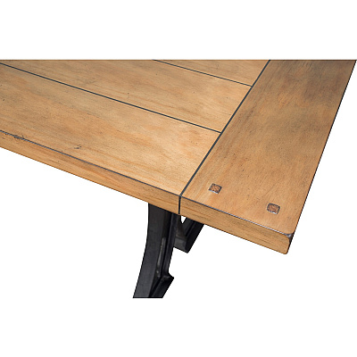 Martin Toulouse Writing Desk with Heavy Cast Legs (IMTE384TBLBR)