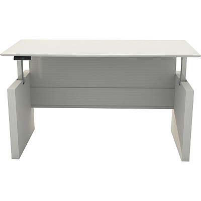 Safco Medina Height-Adjustable 72" Straight Height Adjustable Desk (MNDSHA72TSS)