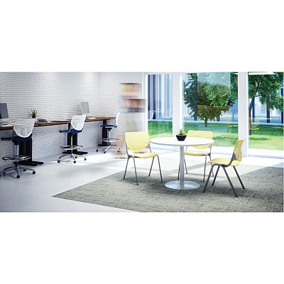 KFI Kool Stool With Perforated Back (DS2300B8S13)