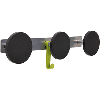 Alba Triple Metal Wall Coat Peg (PMS3)