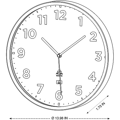 Alba Wall Clock (HOREXTRA)