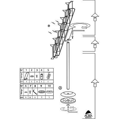 Alba Display Rack (ABADDFIL7S)