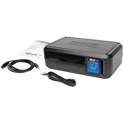 Tripp Lite SmartPro LCD 120V 1000VA 500W Line-Interactive UPS, AVR, Tower, USB, TEL/DSL/Coax Protection, 8 Outlets (SMART1000LCD)