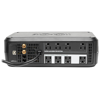 Tripp Lite SmartPro LCD 120V 1000VA 500W Line-Interactive UPS, AVR, Tower, USB, TEL/DSL/Coax Protection, 8 Outlets (SMART1000LCD)