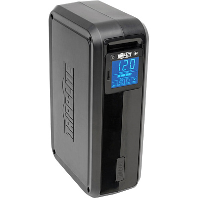 Tripp Lite SmartPro LCD 120V 1000VA 500W Line-Interactive UPS, AVR, Tower, USB, TEL/DSL/Coax Protection, 8 Outlets (SMART1000LCD)