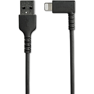 StarTech 3ft Usb A To Lightning Cable Right Angle (RUSBLTMM1MBR)