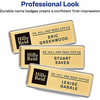 The Mighty Badge Mighty Badge Professional Reusable Name Badge System (AVE71203)