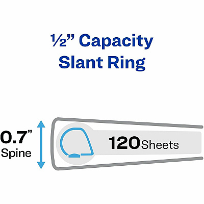 Avery Durable View 3 Ring Binders (AVE03362)