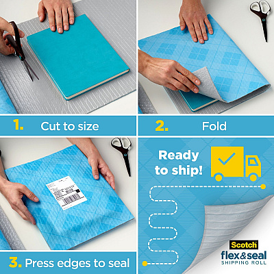 Scotch Flex & Seal Shipping Roll (MMMFS1520)