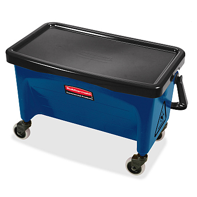 Rubbermaid Commercial Finish Mop Bucket w/ Wringer (RCPQ93000BE)