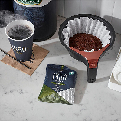 1850 Ground Pioneer Blend Decaf Coffee (FOL21513)