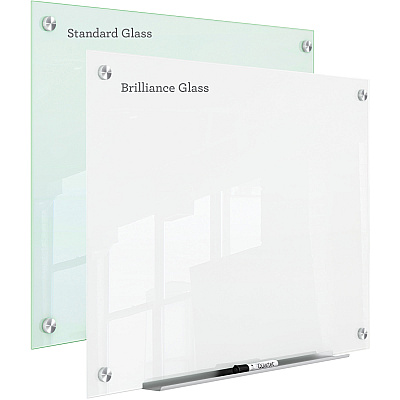 Quartet Magnetic Glass Dry-Erase Board (QRTG27248W)