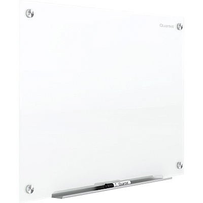 Quartet Magnetic Glass Dry-Erase Board (QRTG27248W)