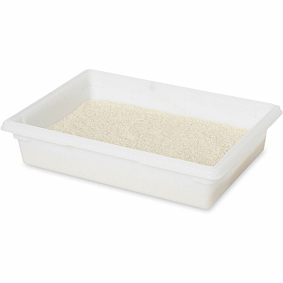 Rubbermaid Commercial 8.5-Galloon Food/Tote Box (RCP3508WHI)
