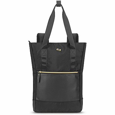Solo PARKER Carrying Case (Tote) for 15.6" Notebook - Classic Black, Gold (USLEXE8014)