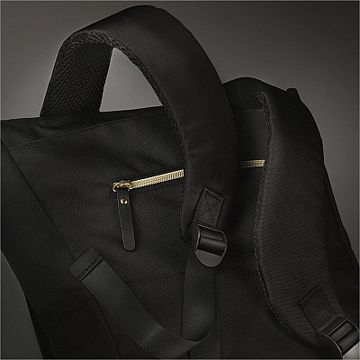 Solo PARKER Carrying Case (Tote) for 15.6" Notebook - Classic Black, Gold (USLEXE8014)