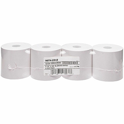 Iconex 1-ply Blended Bond Paper POS Receipt Roll (ICX90742242)
