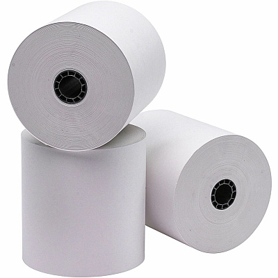 Iconex 1-ply Blended Bond Paper Roll (ICX90742239)