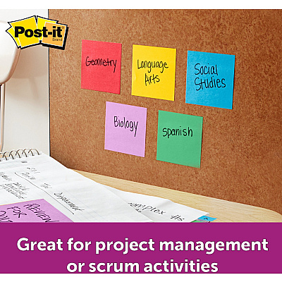 Post-it Super Sticky Notes Bus Cabinet Pack (MMM65424SSBUS)